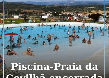 Piscina-Praia da Covilhã encerrada temporariamente devido a avaria elétrica