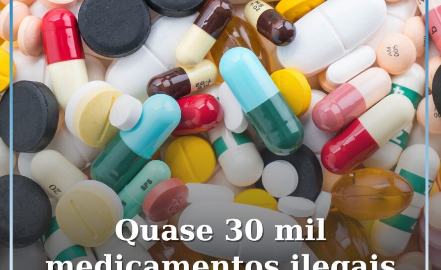 Quase 30 mil medicamentos ilegais apreendidos em Portugal