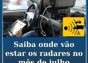 Radares da PSP em julho – Castelo Branco e Covilhã