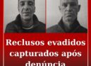 Reclusos evadidos da Prisão de Alcoentre Capturados após denúncia