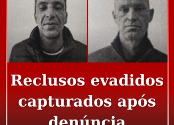 Reclusos evadidos da Prisão de Alcoentre Capturados após denúncia