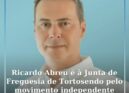 Ricardo Abreu é candidato à Junta de Freguesia de Tortosendo pelo movimento inde