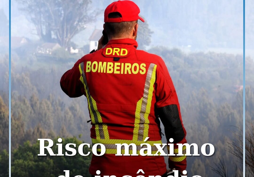 Risco de incêndio extremo atinge vários concelhos do interior
