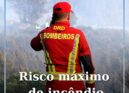Risco de incêndio extremo atinge vários concelhos do interior