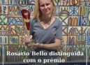 Rosário Bello distinguida com prémio “Artista do Ano” em Itália