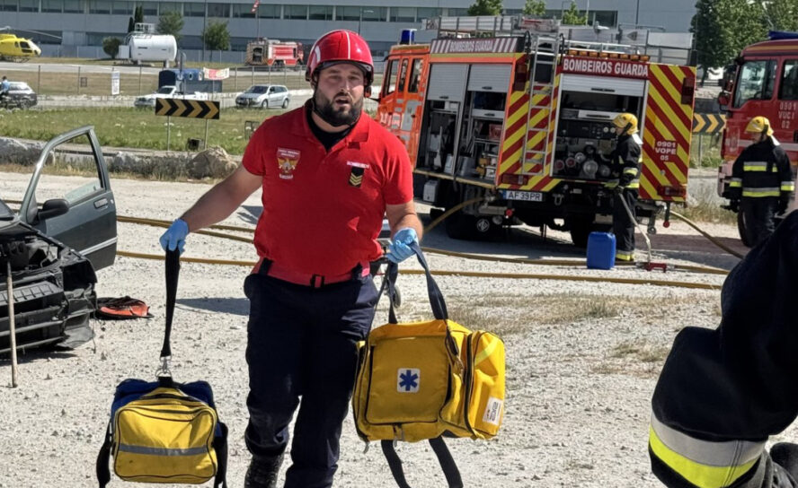 Simulacro na ULS da Guarda põe à prova meios de socorro