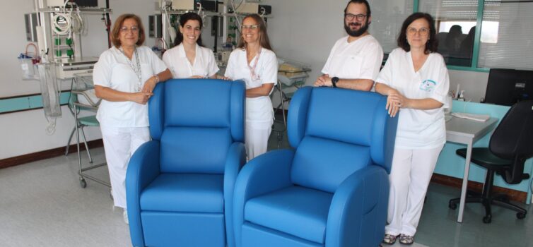 ULS Cova da Beira reforça cuidados neonatais com cadeirões para Método Canguru