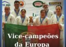 Vice-campeões da Europa de Judown por Equipas