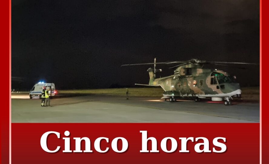 Vítima esperou mais de 5 horas por transferência aérea