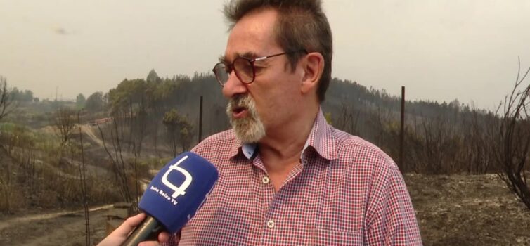 EM DIRETO: BEIRA BAIXA TV / Incêndio na Covilha - Silvares