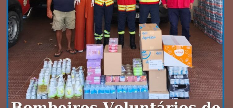 Bombeiros Voluntários de Vila Velha de Ródão agradecem donativo