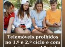 A partir de setembro, será proibido o uso de telemóveis no 1.º e 2.º ciclo do en