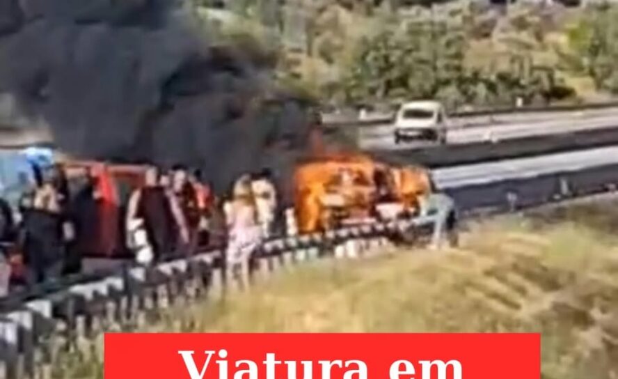 A23 cortada devido a incêndio rodoviário