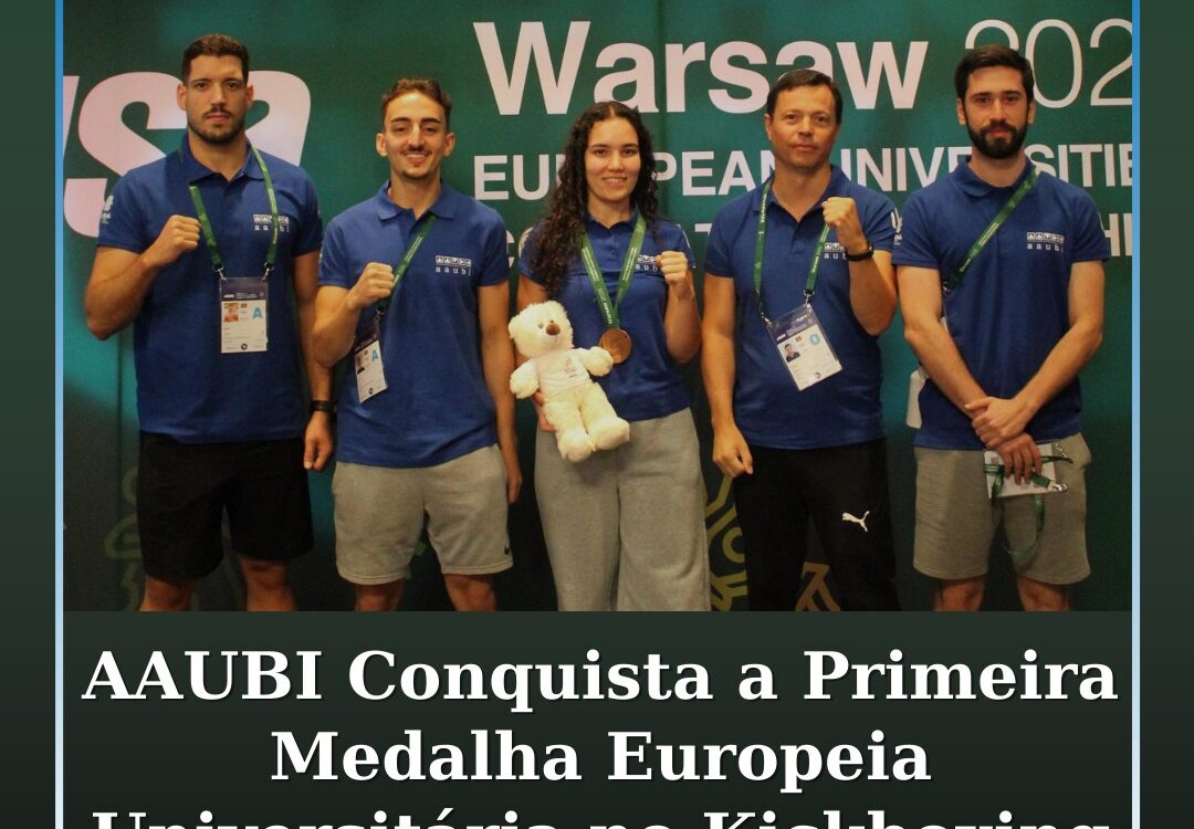 AAUBI Conquista a Primeira Medalha Europeia Universitária no Kickboxing