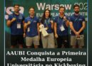 AAUBI Conquista a Primeira Medalha Europeia Universitária no Kickboxing