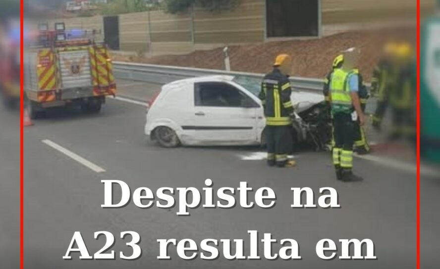 Acidente na A23