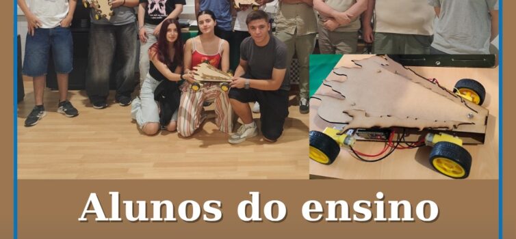 Alunos do ensino secundário constroem robôs no IPCB