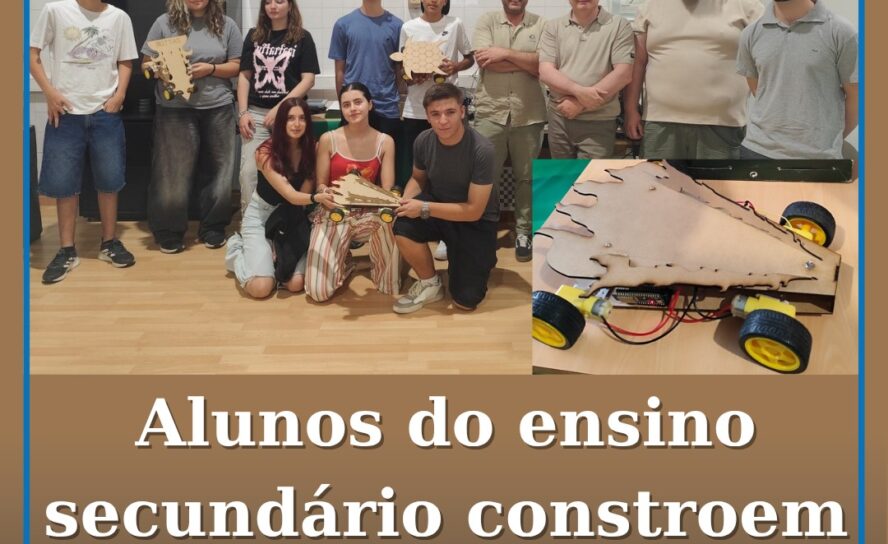 Alunos do ensino secundário constroem robôs no IPCB