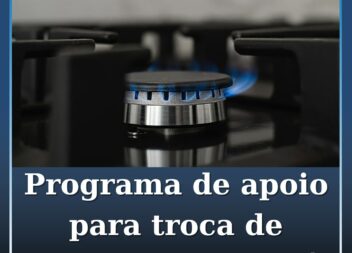 Apoio para troca de equipamentos a gás