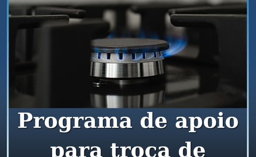 Apoio para troca de equipamentos a gás