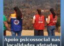 Apoio psicossocial nas localidades afetadas