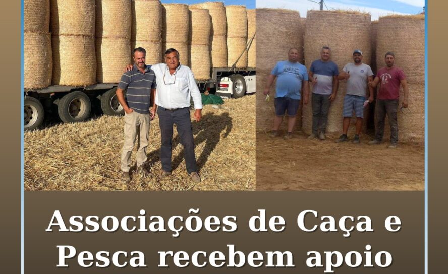 Associações de Caça e Pesca recebem apoio solid+ario após incêndios