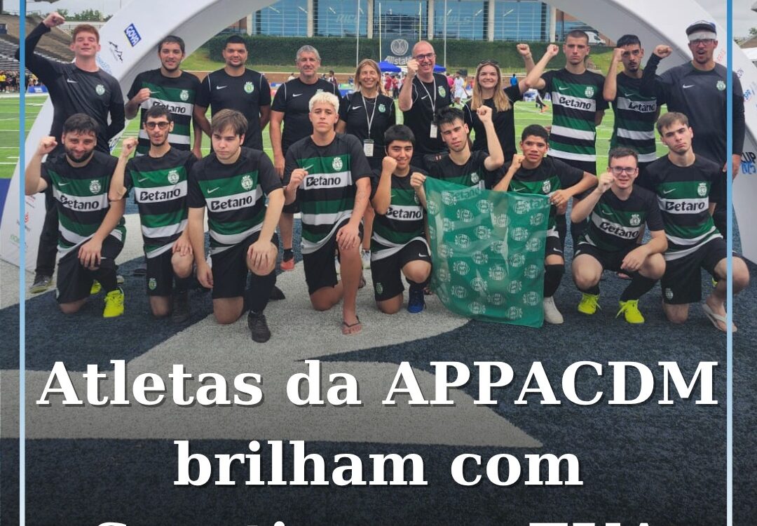 Atletas da APPACDM de Castelo Branco integrados na equipa do Sporting CP alcança