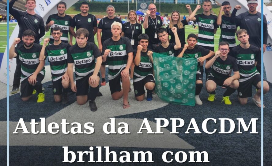 Atletas da APPACDM de Castelo Branco integrados na equipa do Sporting CP alcança