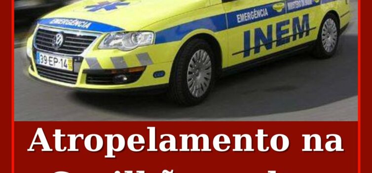 Atropelamento na Covilhã resulta em dois feridos