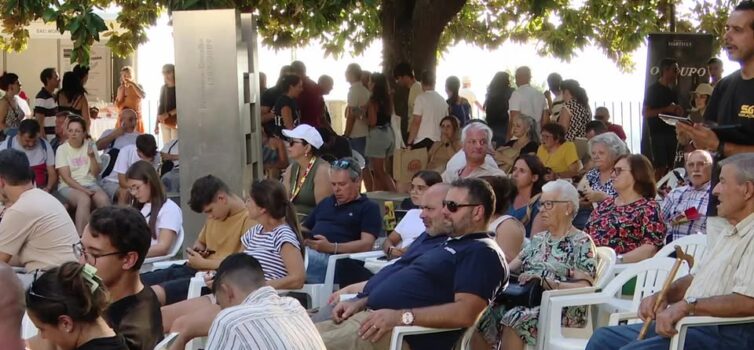 Atuação de O Bardo da Gardunha, na Feira Terras do Lince, em Penamacor