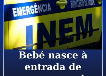 Bebé nasce à entrada de supermercado