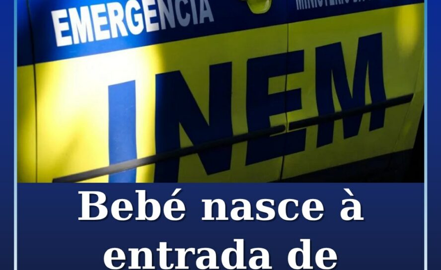 Bebé nasce à entrada de supermercado
