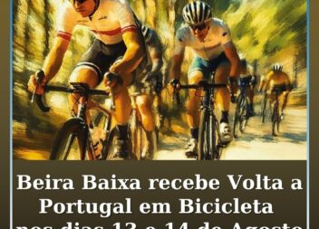 Beira Baixa recebe Volta a Portugal em Bicicleta nos dias 13 e 14 de agosto