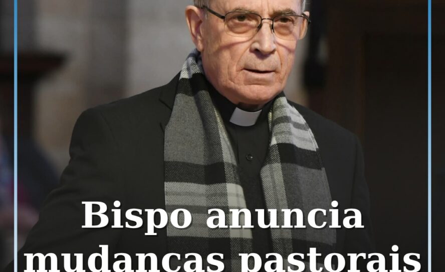 Bispo anuncia mudanças pastorais para 2025