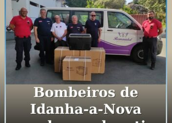 Bombeiros Voluntários de Idanha-a-Nova agradecem donativo