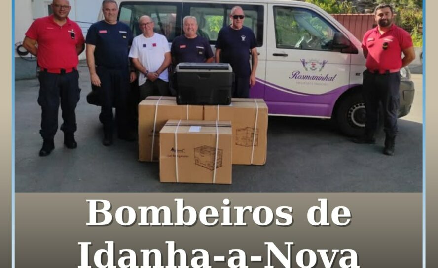 Bombeiros Voluntários de Idanha-a-Nova agradecem donativo