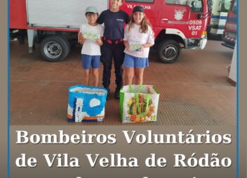 Bombeiros Voluntários de Vila Velha de Ródão agradecem donativo