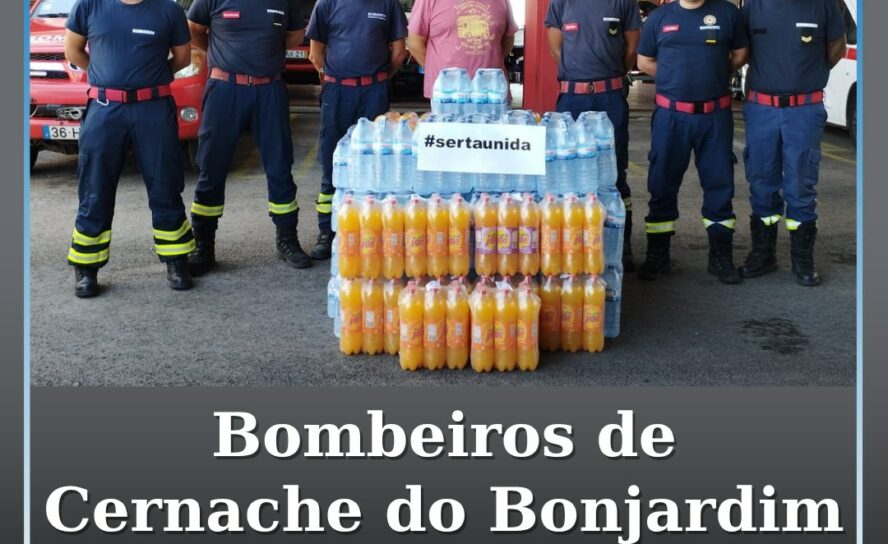Bombeiros de Cernache do Bonjardim agradecem donativo