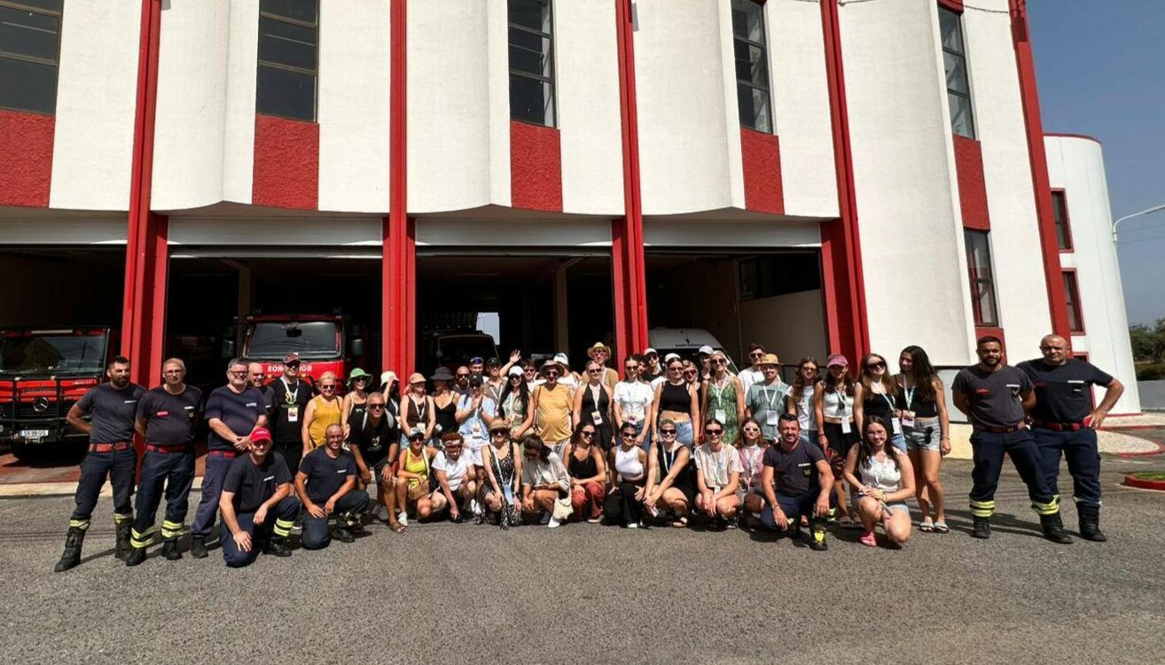 Bombeiros de Cernache do Bonjardim recebem grupos internacionais do Raízes Folk