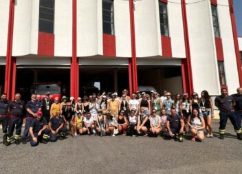 Bombeiros de Cernache do Bonjardim recebem grupos internacionais do Raízes Folk