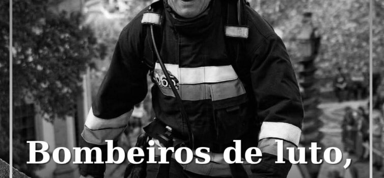 Bombeiros de luto, faleceu Bruno Tiago Barradas Costa