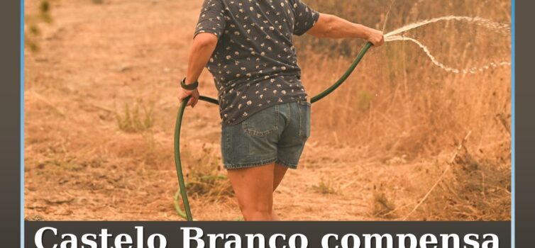 Castelo Branco compensa consumos de água em localidades afetadas pelos incêndios