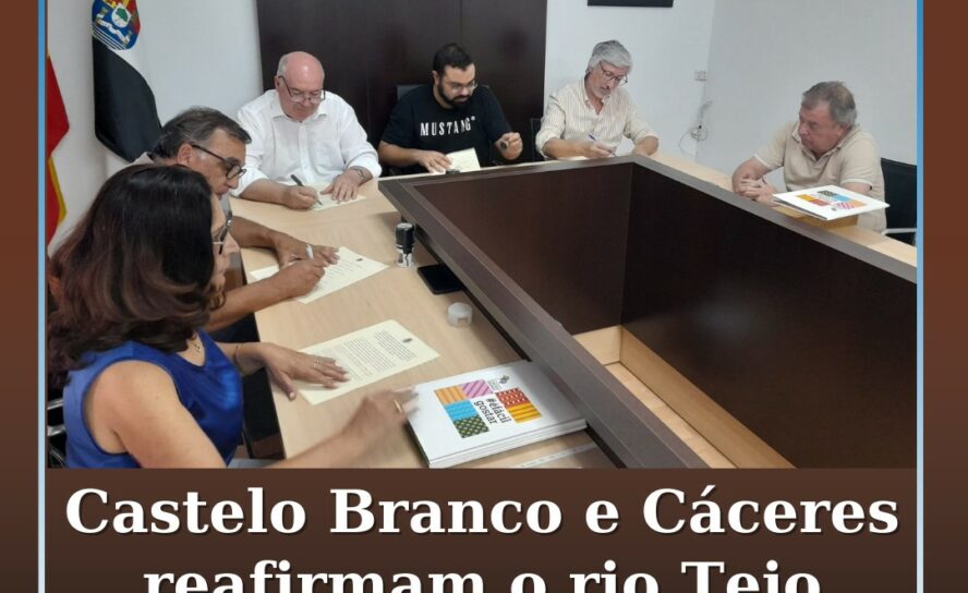 Castelo Branco e Cáceres reafirmam o rio Tejo como fronteira entre Portugal e Es