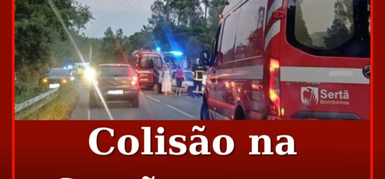 Colisão na EN238, na Sertã