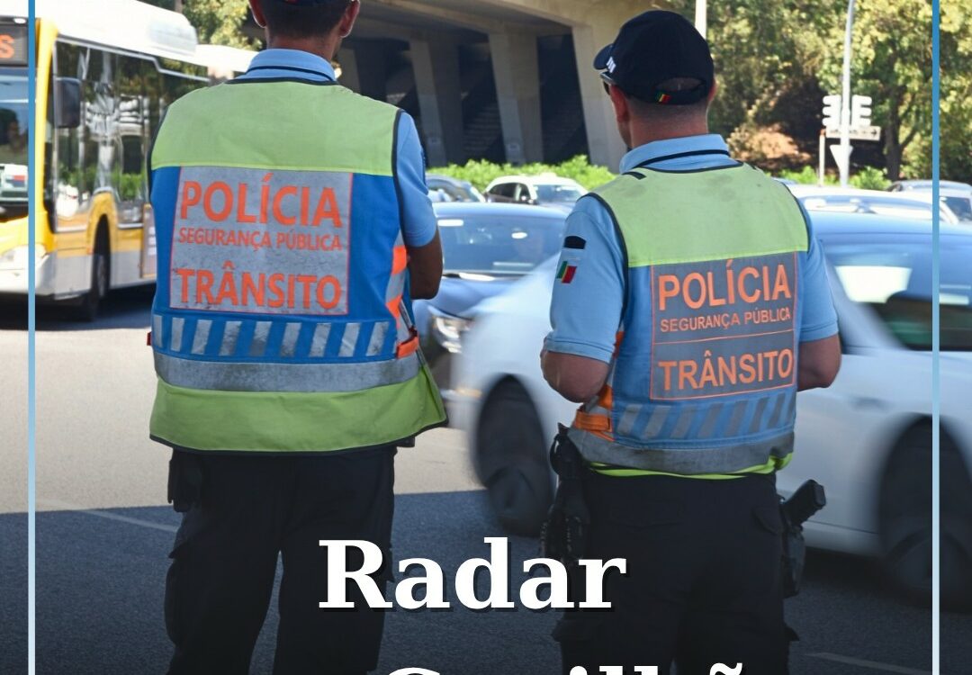 Controlo de velocidade da PSP na Covilhã