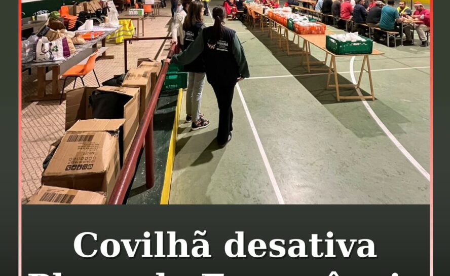 Covilhã desativa plano de Emergência