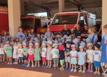 Crianças visitam e apoiam Bombeiros de Cernache do Bonjardim