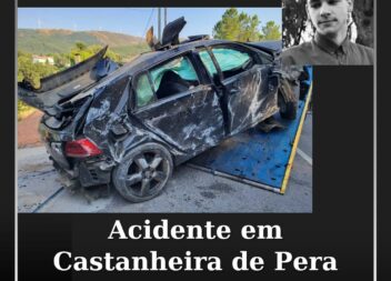 Despiste em Castanheira de Pera faz um morto e um ferido grave