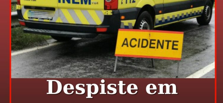 Despiste em Castelo Branco faz um ferido grave