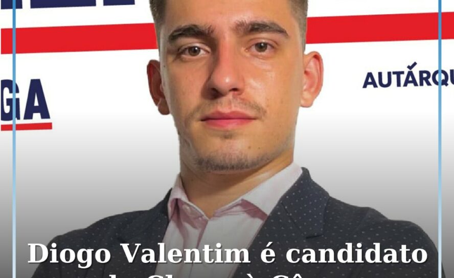Diogo Valentim é candidato à Câmara Municipal de Belmonte pelo Chega